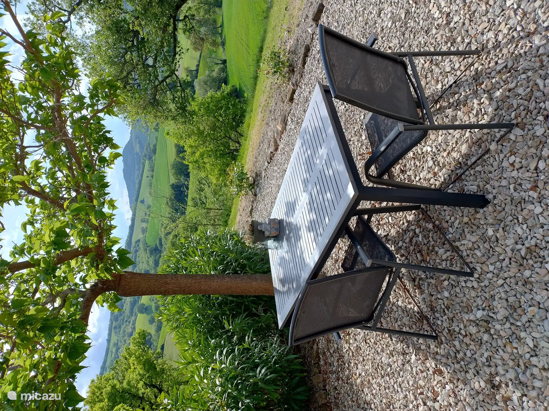 Vue magnifique sur la vallée