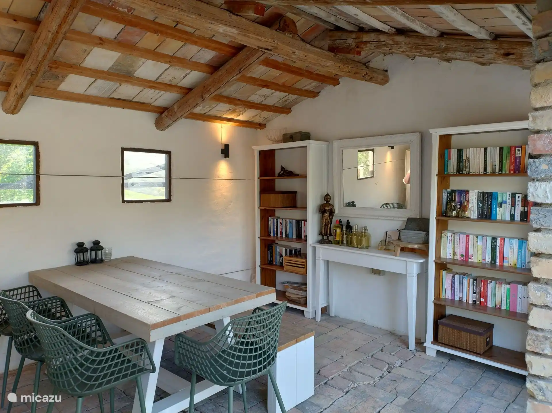 The common room, a former pigsty