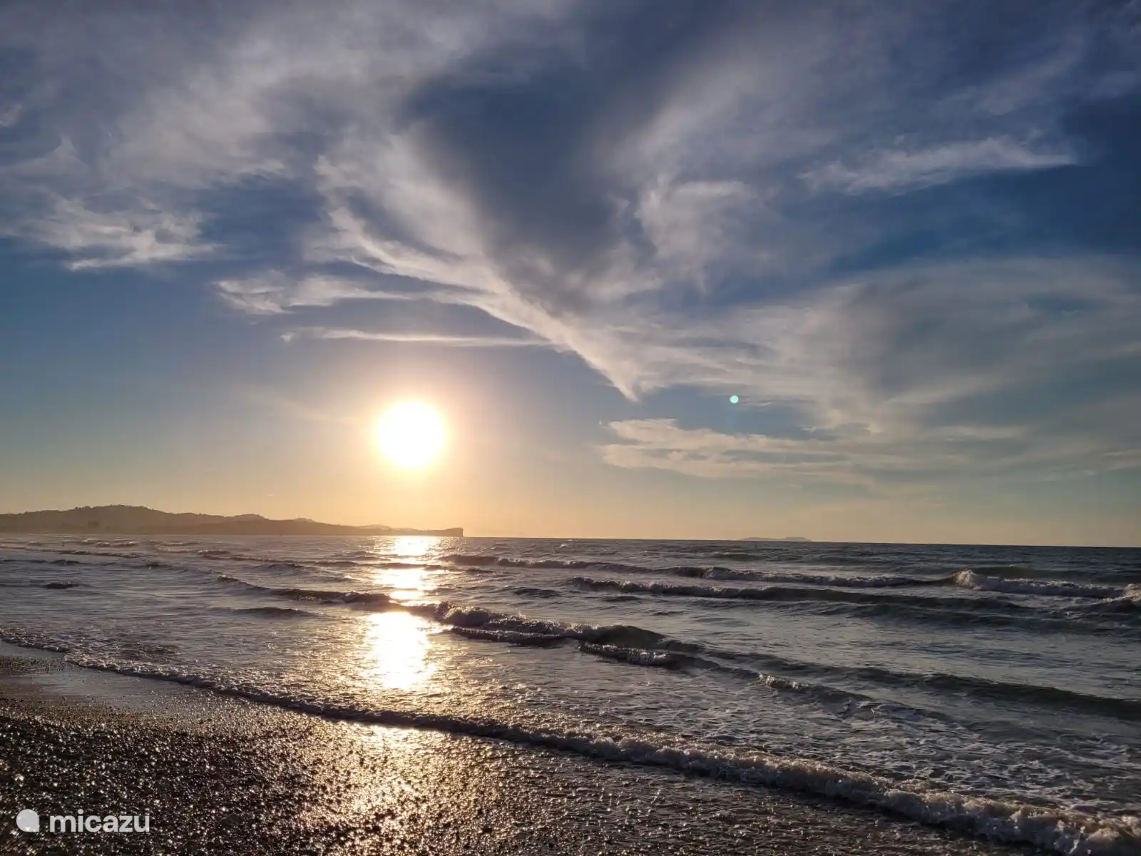 Coucher de soleil Acharavi