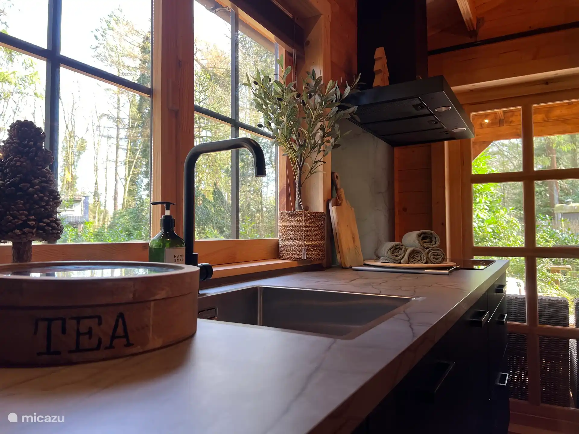 Keuken Woodlandlodge