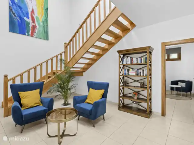 Villa Rose II | Espagne, Lanzarote, Playa Blanca - villa Le coin salon dans le hall spacieux