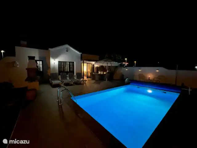 Villa Calamari | Espagne, Lanzarote, Playa Blanca - villa Villa Calamares de nuit !