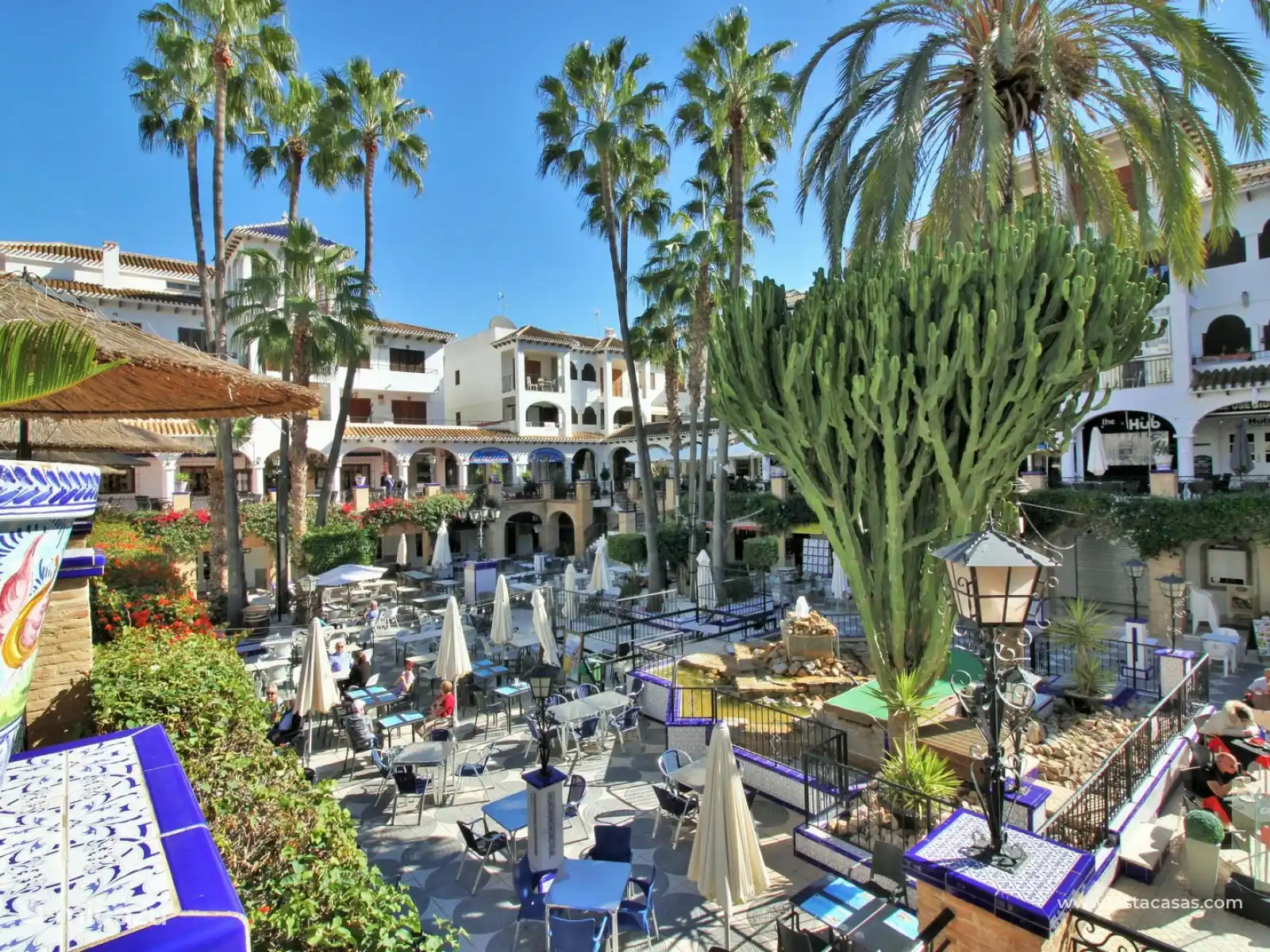 Le choix est énorme à la Villa Martin Plaza. Beaucoup de restaurants et beaucoup de plaisir.