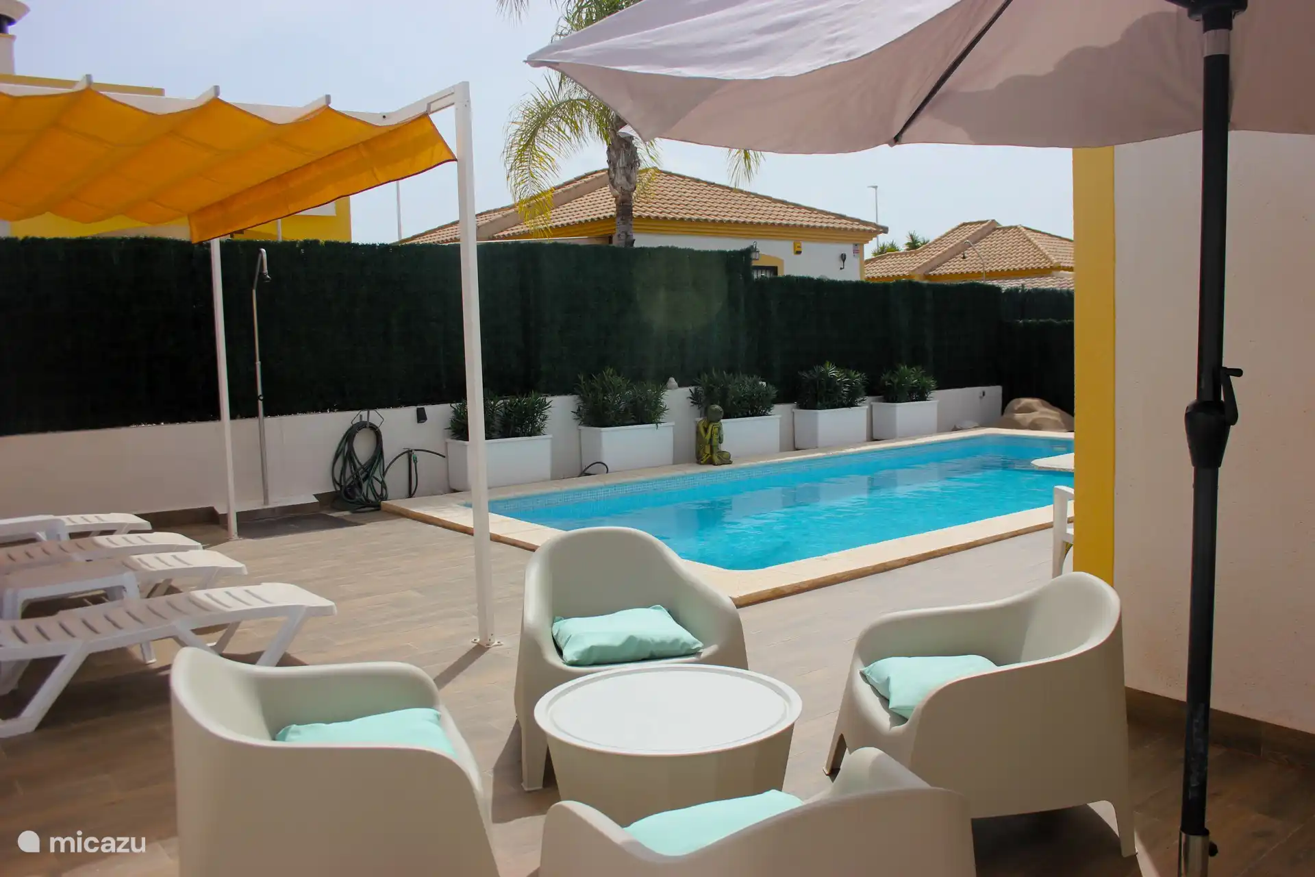 beautiful privacy garden