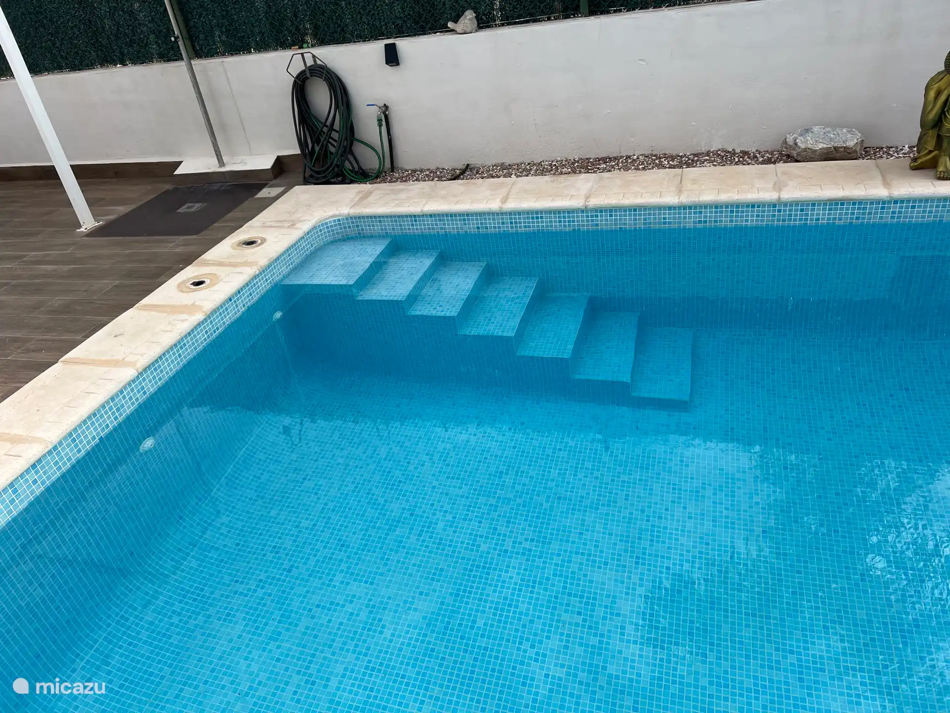 swimming pool with stairs