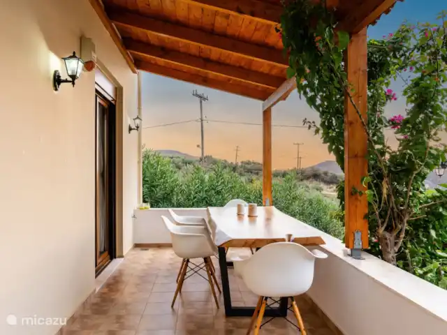 Lefkomyrto | Grèce, Crète, Lefkogia - maison de vacances La terrasse
