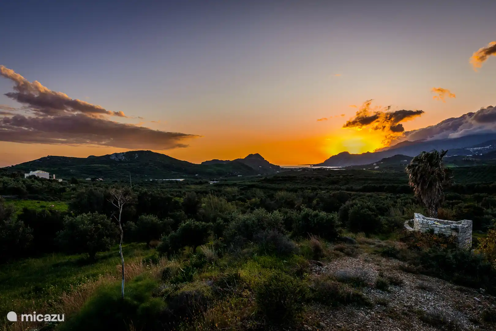 Wunderschöner Sonnenuntergang