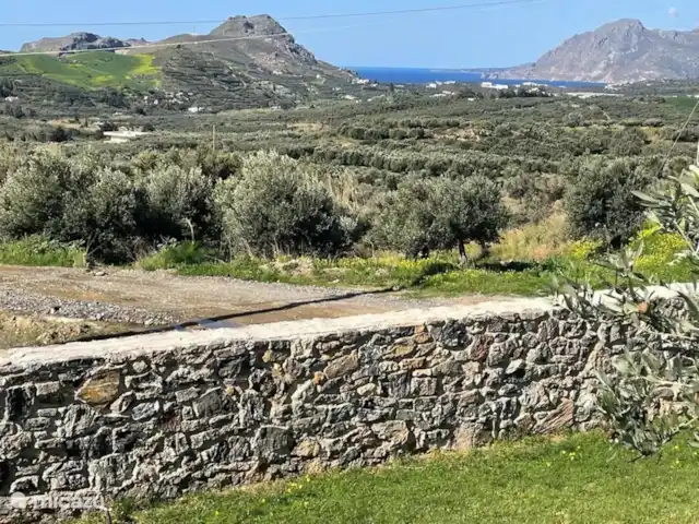 Lefkomyrto | Grèce, Crète, Lefkogia - maison de vacances Vue depuis le jardin