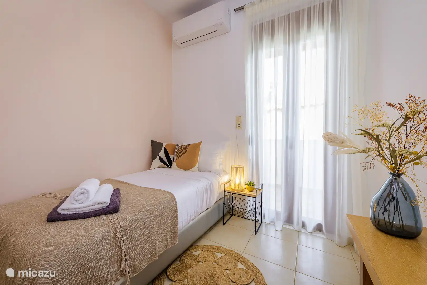 Das Schlafzimmer für 1 Person