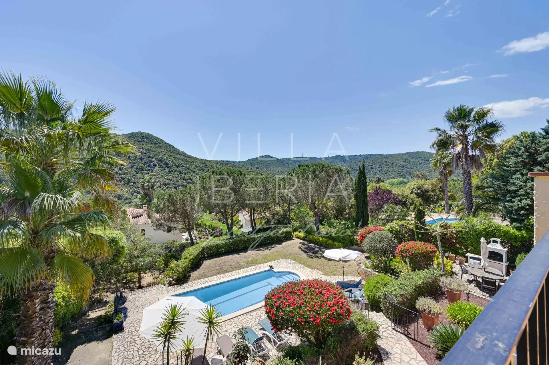 Lovely view from the balcony