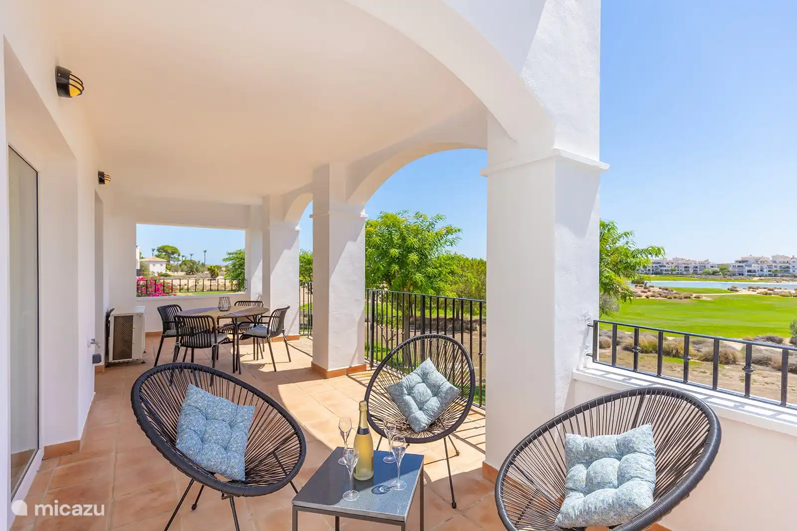 Nach Süden ausgerichtete Wohnung-Golf Murcia in Spanien, Costa Cálida, Sucina - appartement