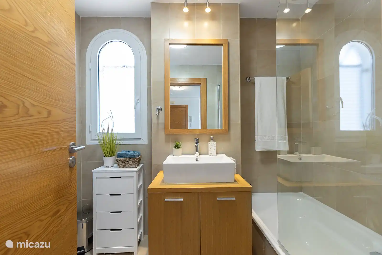 Praktisches Badezimmer