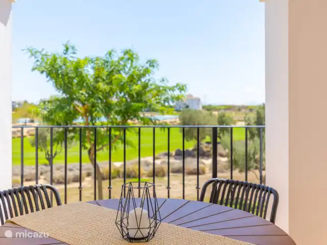 Appartement-golf Murcie orienté plein sud | Espagne, Costa Cálida, Sucina - appartement Belle vue dégagée depuis la terrasse sur le terrain de golf.