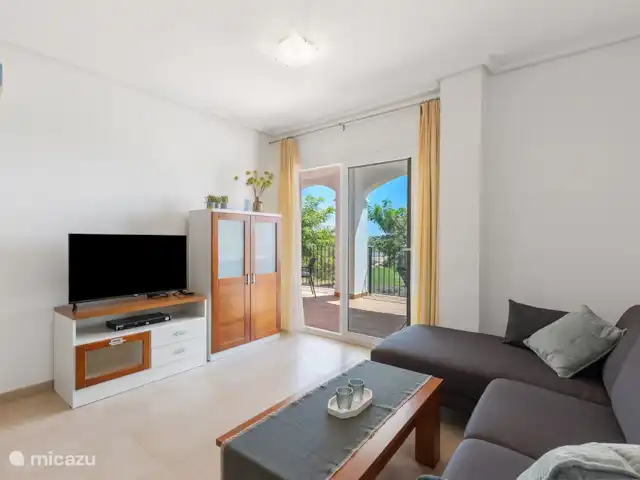 Appartement-golf Murcie orienté plein sud | Espagne, Costa Cálida, Sucina - appartement Espace de vie ouvert avec accès à la terrasse