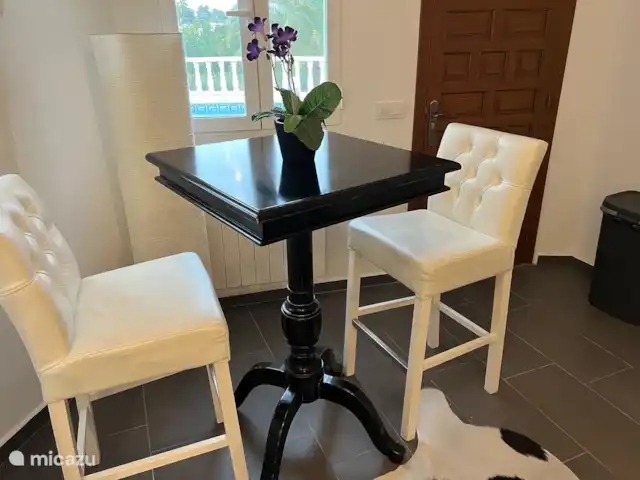 Location de Vacances Espagne, Costa Blanca, Benissa, appartement - Appartement àVilla El Loto Blanco  Siège petit-déjeuner.