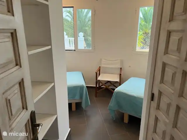 Location de Vacances Espagne, Costa Blanca, Benissa, appartement - Appartement àVilla El Loto Blanco  Chambre avec 2 lits.