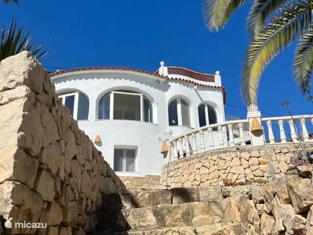 Location de Vacances Espagne, Costa Blanca, Benissa, appartement - Appartement àVilla El Loto Blanco  Entrée du jardin.