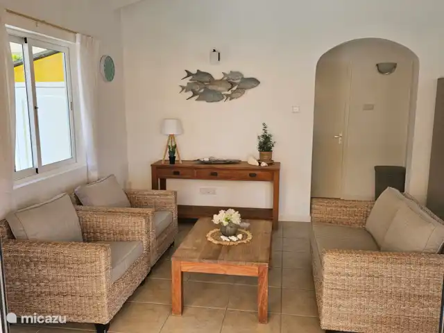 Villa Karawara en Curazao, Bandabou (oeste), Cas Abao - casa vacacional Salón