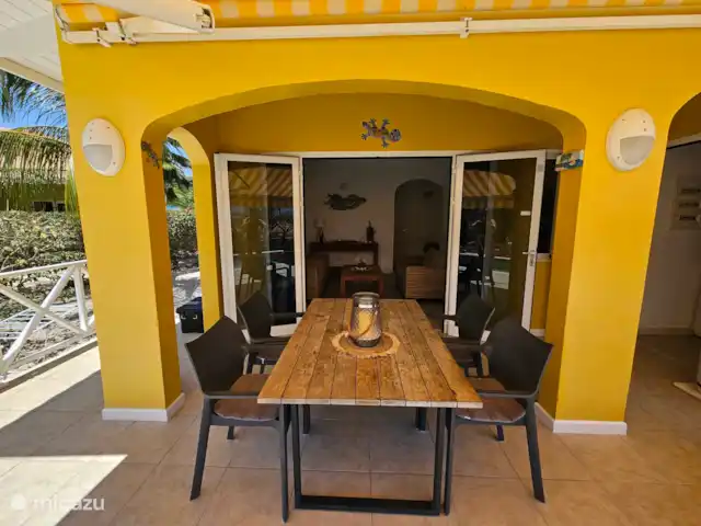 Villa Karawara en Curazao, Bandabou (oeste), Cas Abao - casa vacacional Terraza