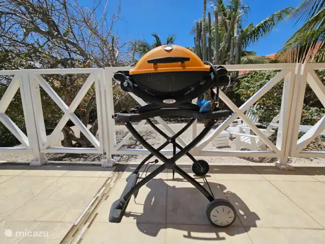 Villa Karawara en Curazao, Bandabou (oeste), Cas Abao - casa vacacional Barbacoa de gas