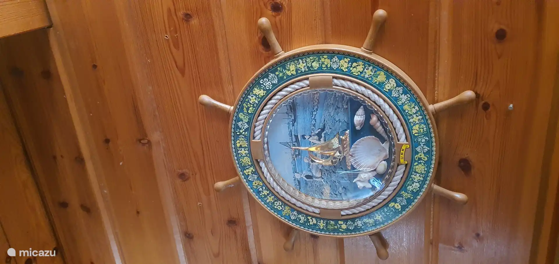 Eine Dekoration in der Küche.