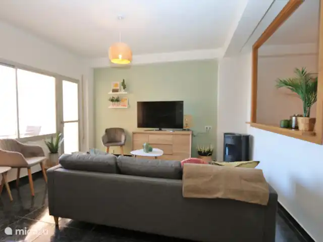 Vue sur la mer directement sur la plage | Espagne, Costa Cálida, Lo Pagán - appartement Salon