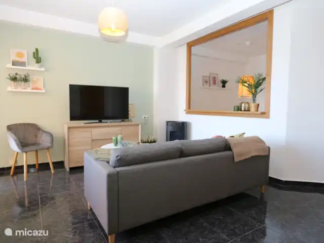 Vue sur la mer directement sur la plage | Espagne, Costa Cálida, Lo Pagán - appartement Salon