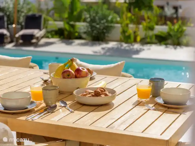 Villa mila luxury with private pool huren in Spanje, Costa Blanca, Jávea - villa eettafel terras buiten