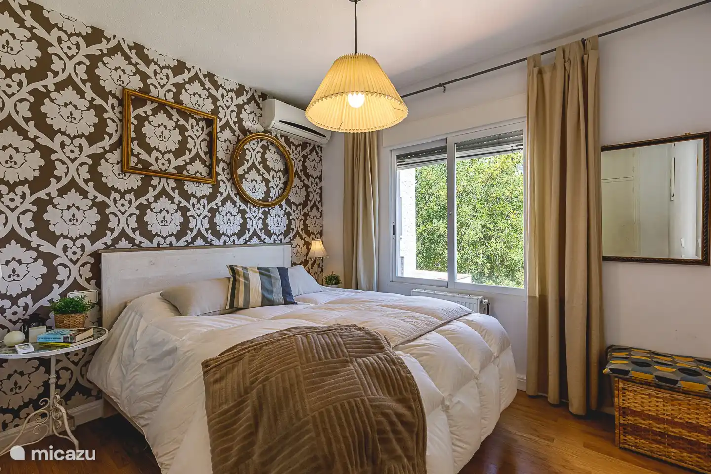 Schlafzimmer im Haupthaus 