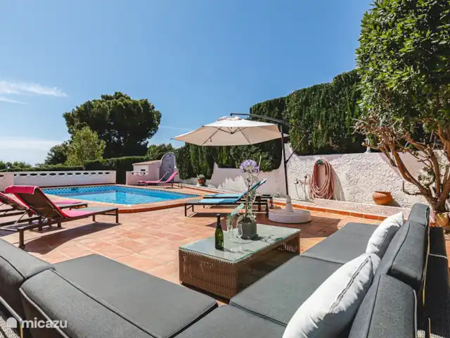 Santa Belgica | Espagne, Costa Blanca, Altea la Vieja - villa Se prélasser dans le jardin extérieur