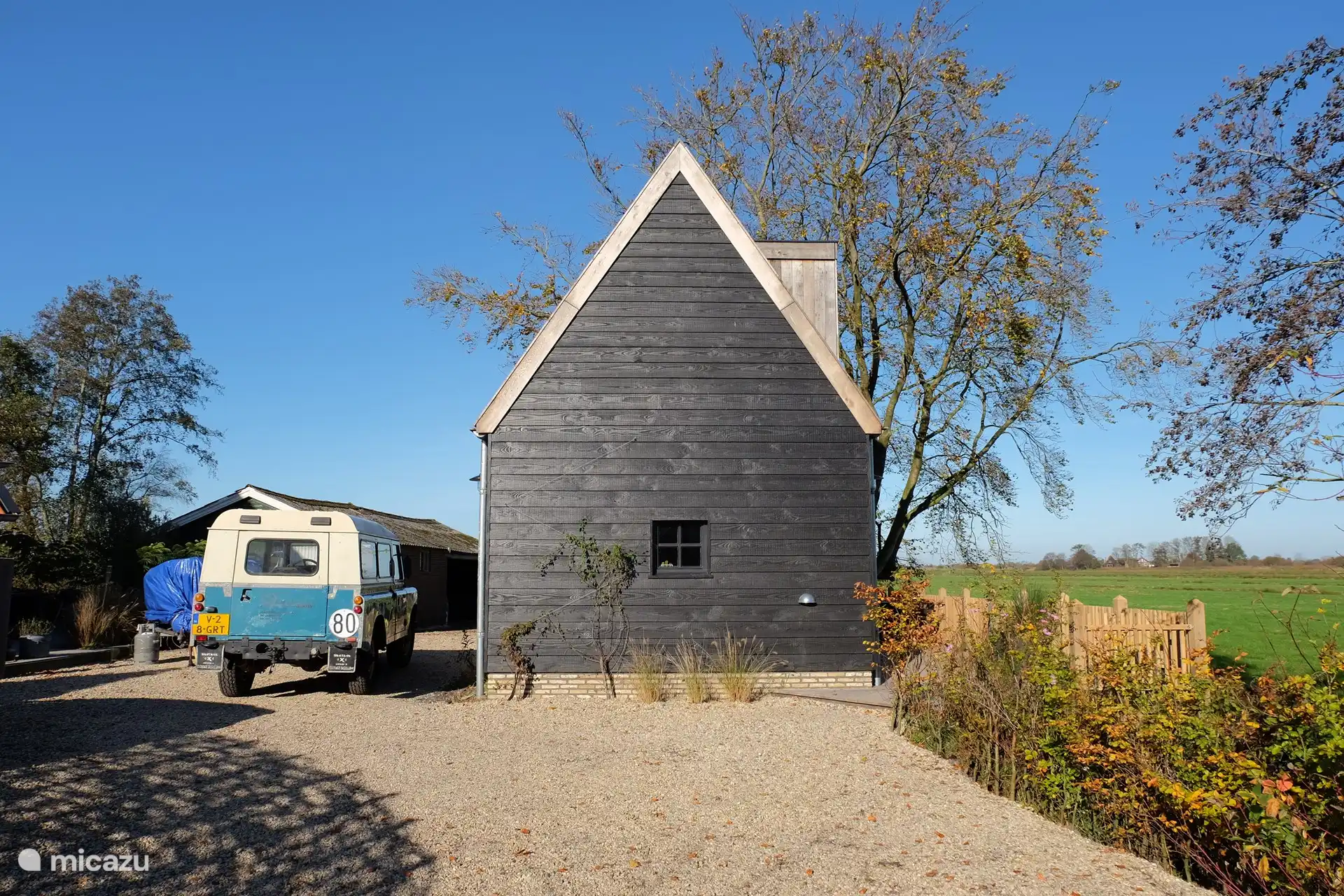 View from the driveway