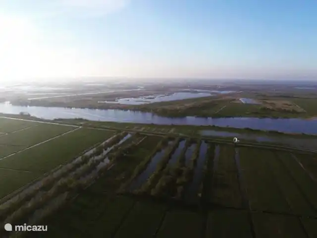 Location de Vacances Pays-Bas, Frise, Drachten, maison de vacances - 't Veenhuys Photo drone environnement
