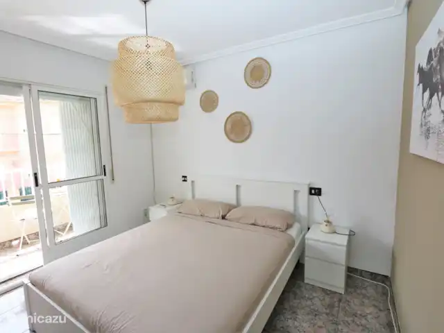 Location de Vacances Espagne, Murcia, San Pedro del Pinatar, maison de vacances - Maison mitoyenne à San Pedro del Pinatar  Chambre avec lit double
