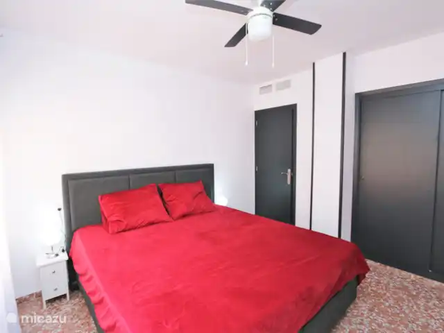 Location de Vacances Espagne, Murcia, San Pedro del Pinatar, appartement - Luxe sur la côte avec vue sur la mer Chambre avec lits doubles