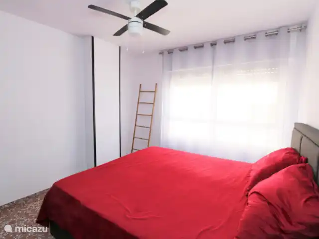 Location de Vacances Espagne, Murcia, San Pedro del Pinatar, appartement - Luxe sur la côte avec vue sur la mer Chambre avec lits doubles