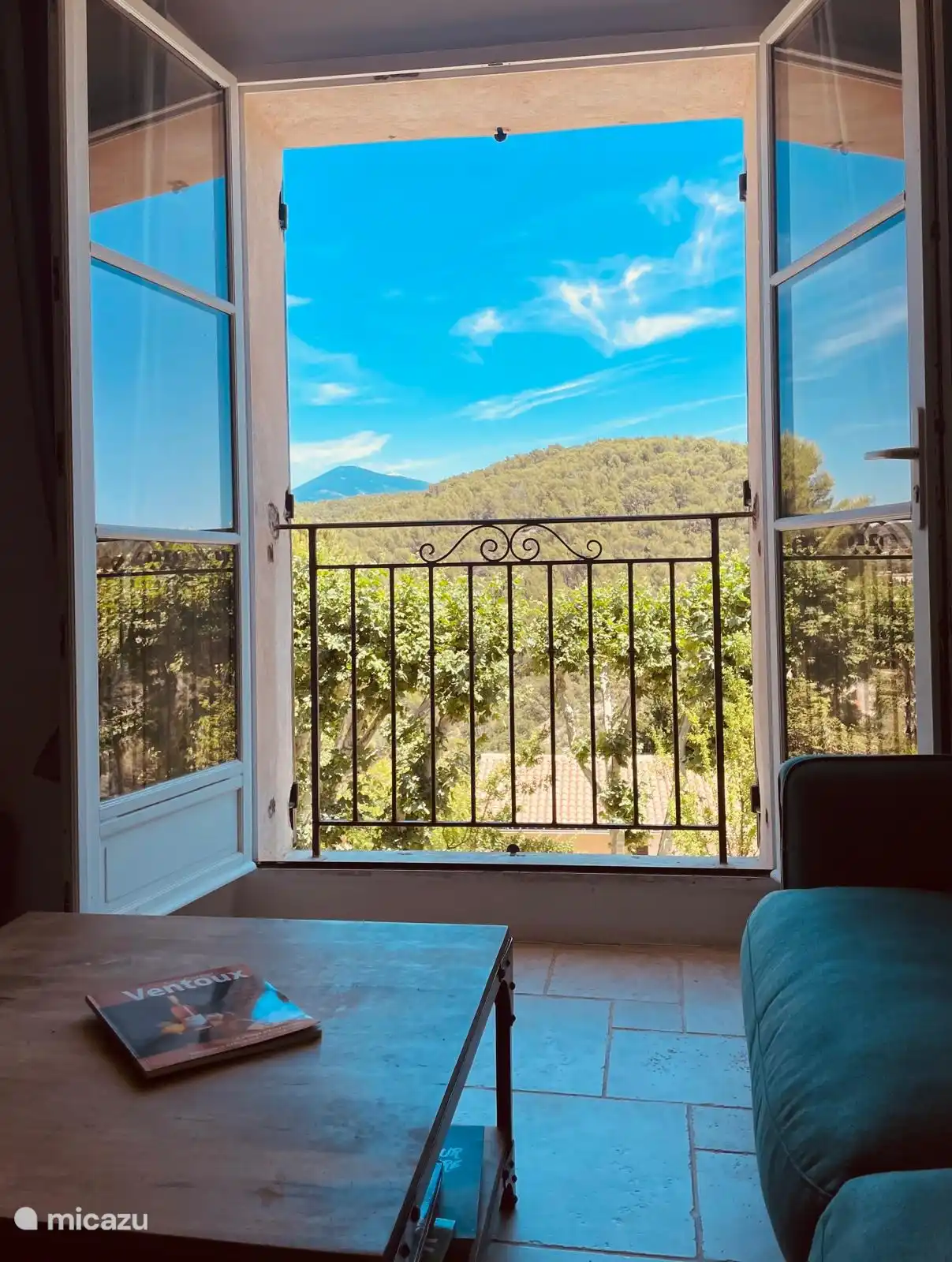 Vista desde la sala de estar