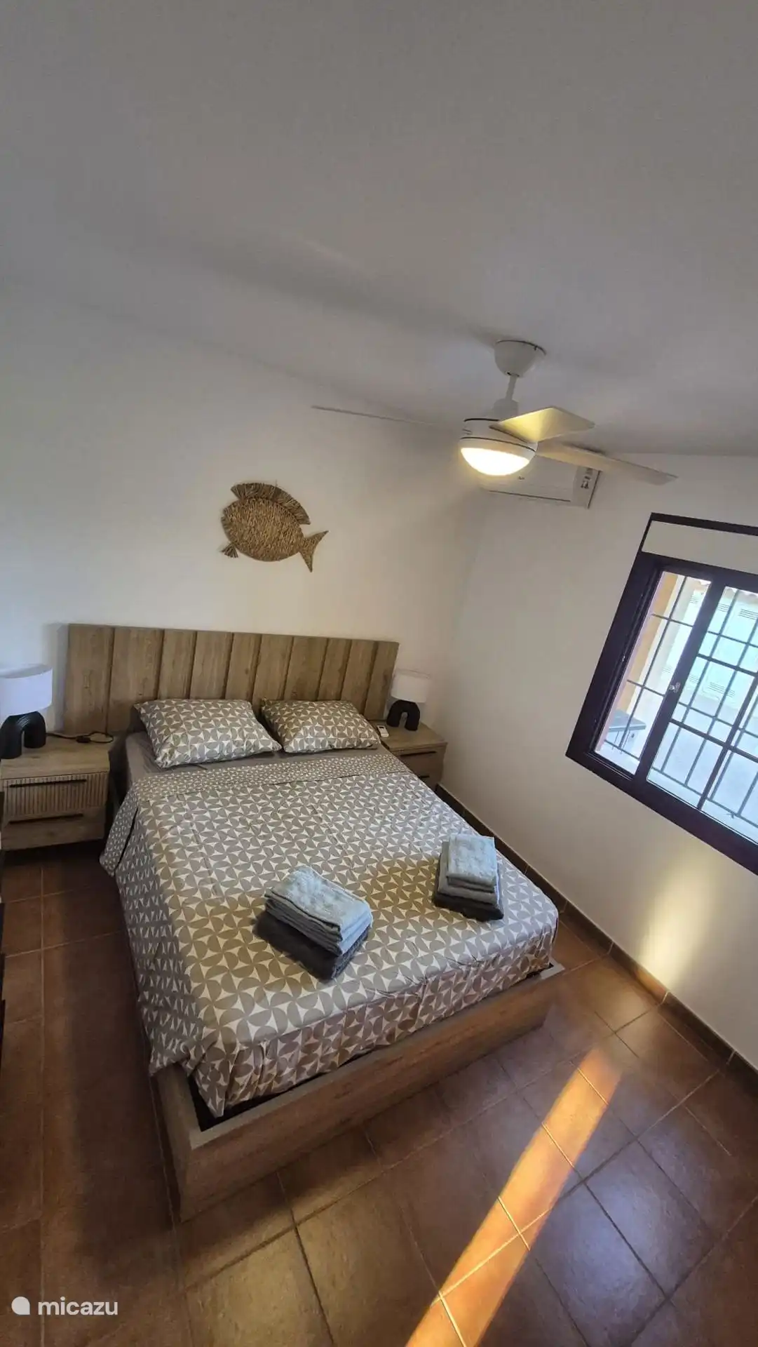 Bedroom 1 with double bed