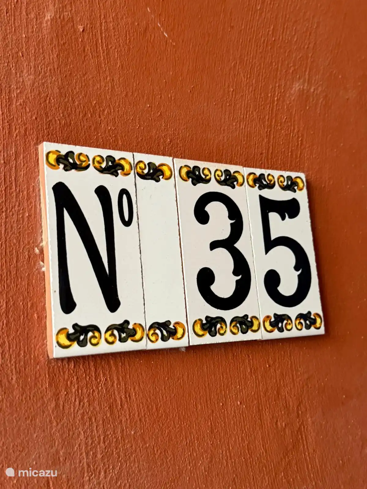 The house number of the apartment