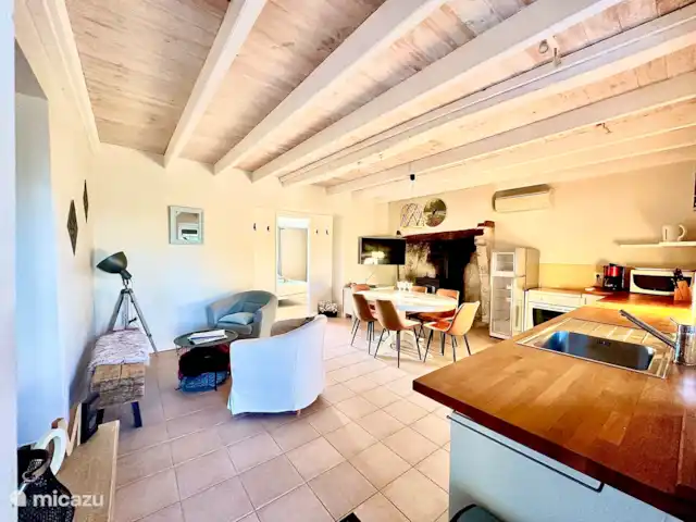 Location de Vacances France, Lot-et-Garonne, Paulhiac, maison de vacances - Domaine Quintèss - Gîte Salon/Cuisine