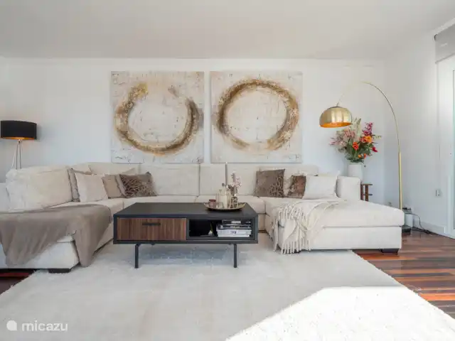 Villa El Panorama | Espagne, Costa Blanca, Moraira - villa salon avec grande télévision de 75 pouces avec chaînes NL