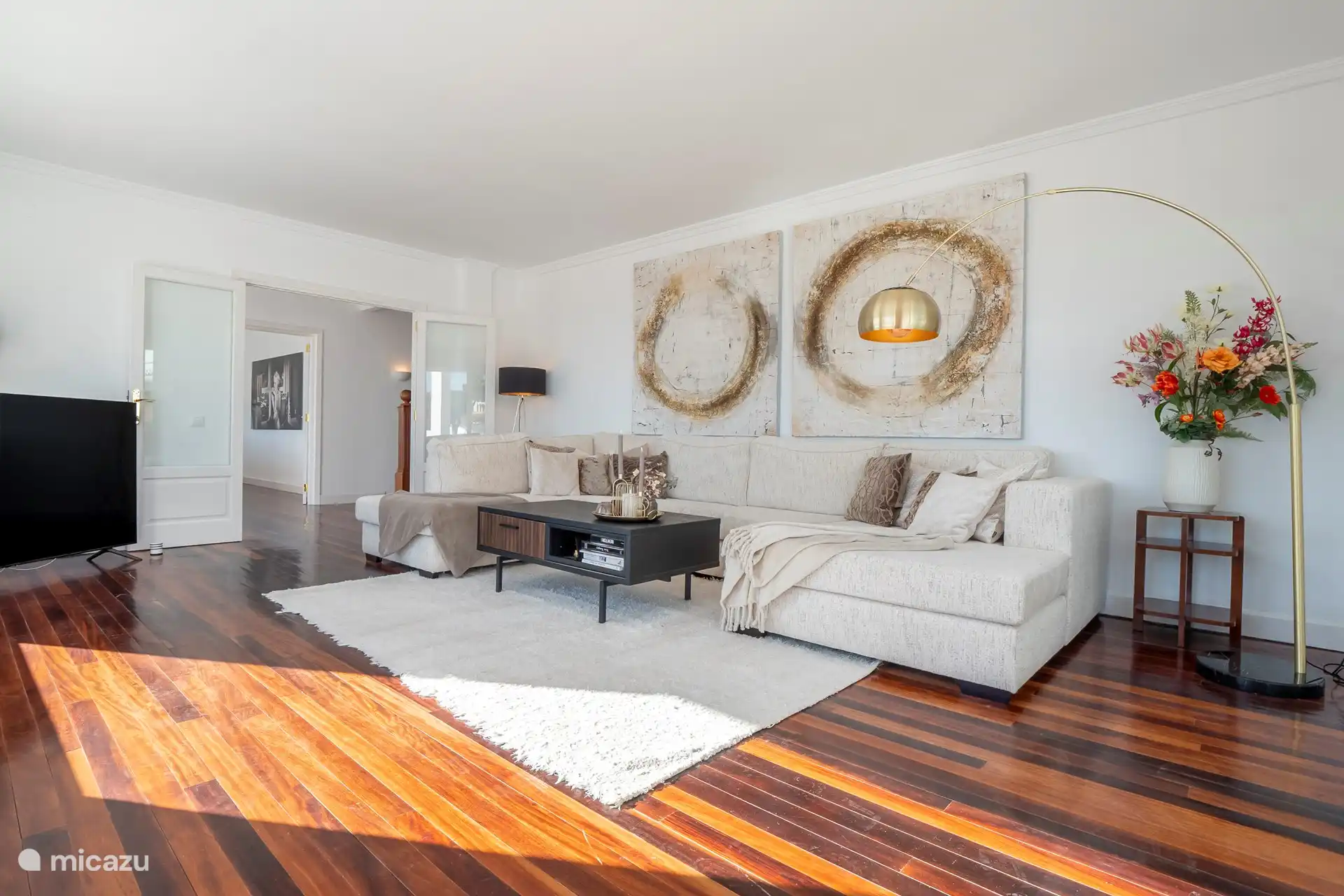 Sala de estar agradable descanso