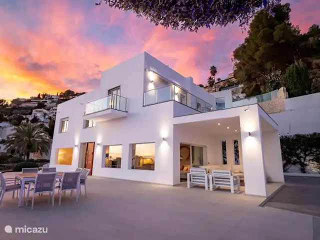 Villa El Panorama | Espagne, Costa Blanca, Moraira - villa Éclairage d’ambiance dans le jardin