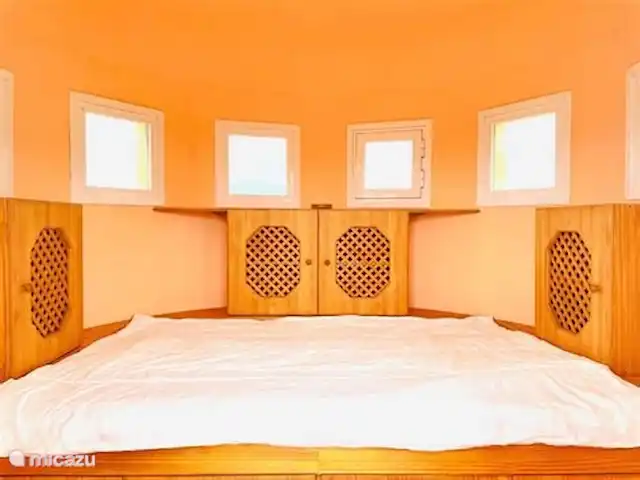 Casa Relax | Espagne, Costa Cálida, Mazarrón - villa Dans la charmante chambre de la tour à l’étage, il y a une troisième chambre avec un lit supplémentaire. Pour plus de flexibilité, le salon dispose également d’un canapé-lit.