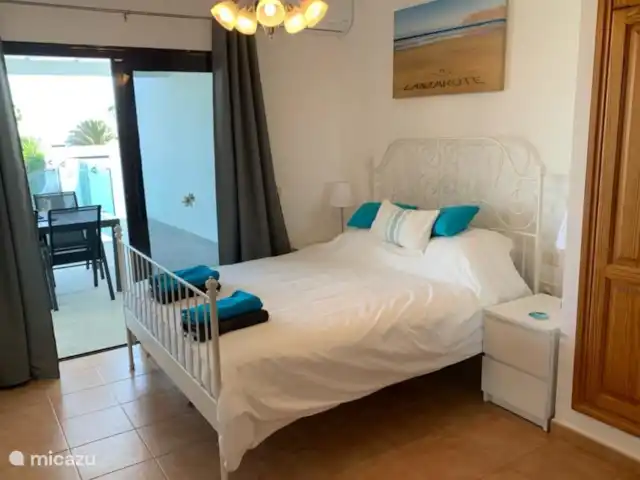 Villa Alena en España, Lanzarote, Playa Blanca - casa vacacional Dormitorio para dos personas