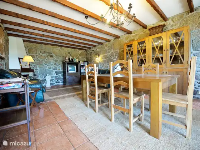 villa huren in Portugal, Costa Verde, Ponte De Lima – Villa Tobias Eetgedeelte