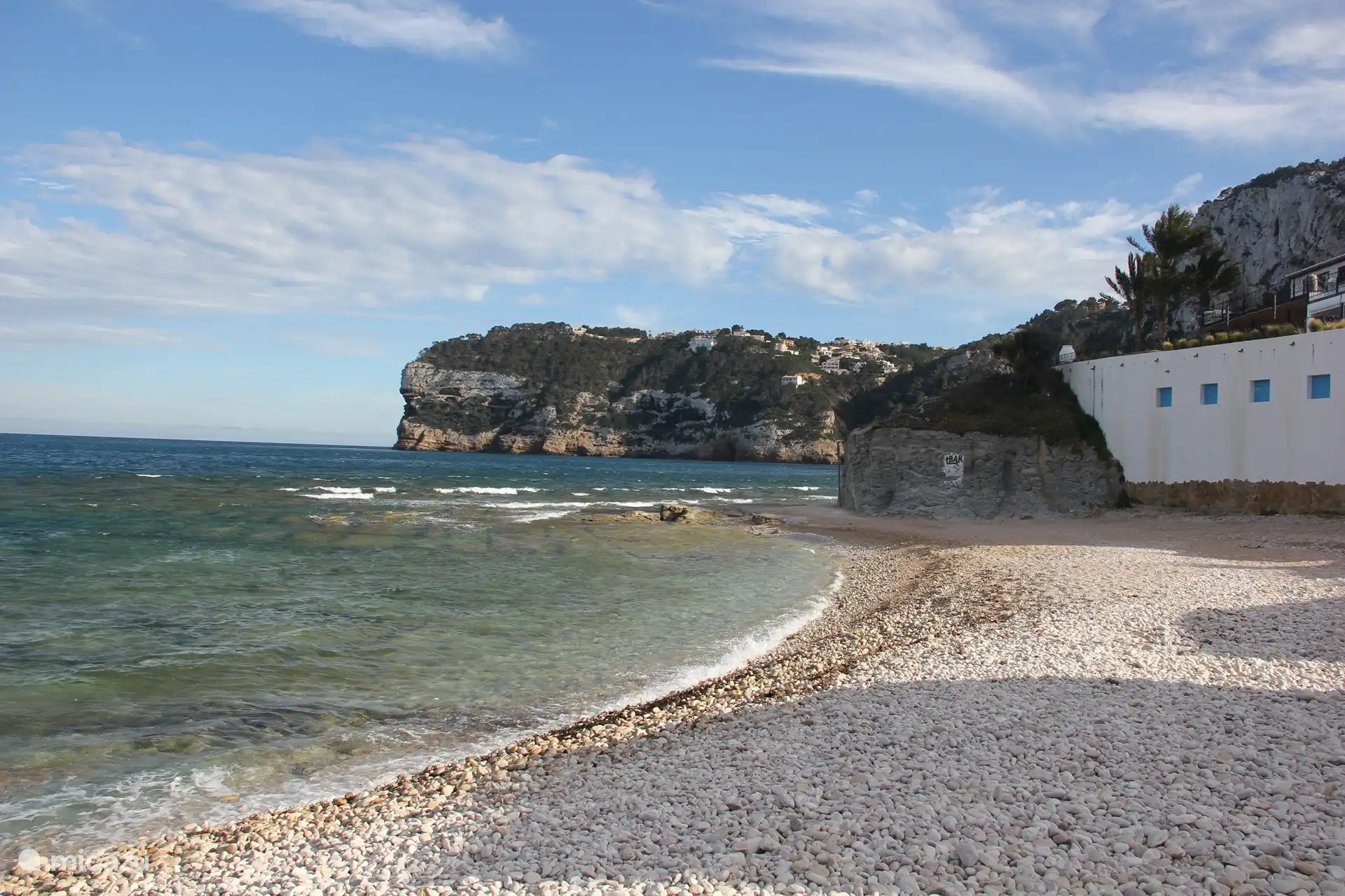 La Barraca beach located 300m away