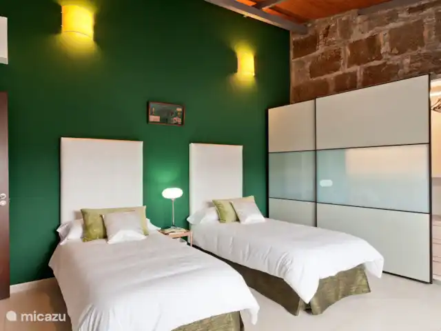Finca Fruta huren in Spanje, Gran Canaria, Ingenio - villa Slaapkamer met twee bedden