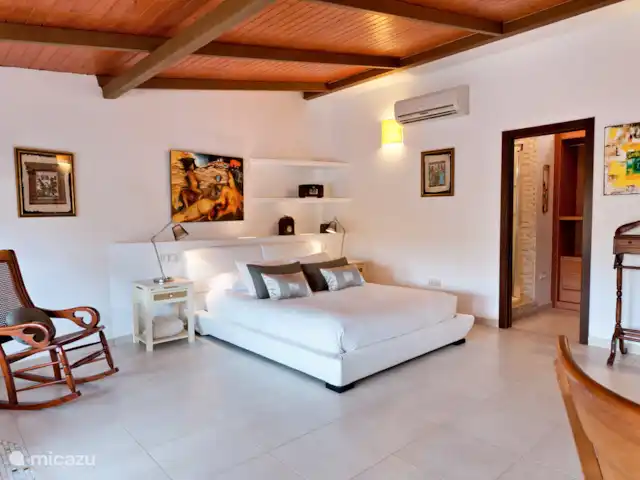 Finca Fruta huren in Spanje, Gran Canaria, Ingenio - villa Slaapkamer met bad
