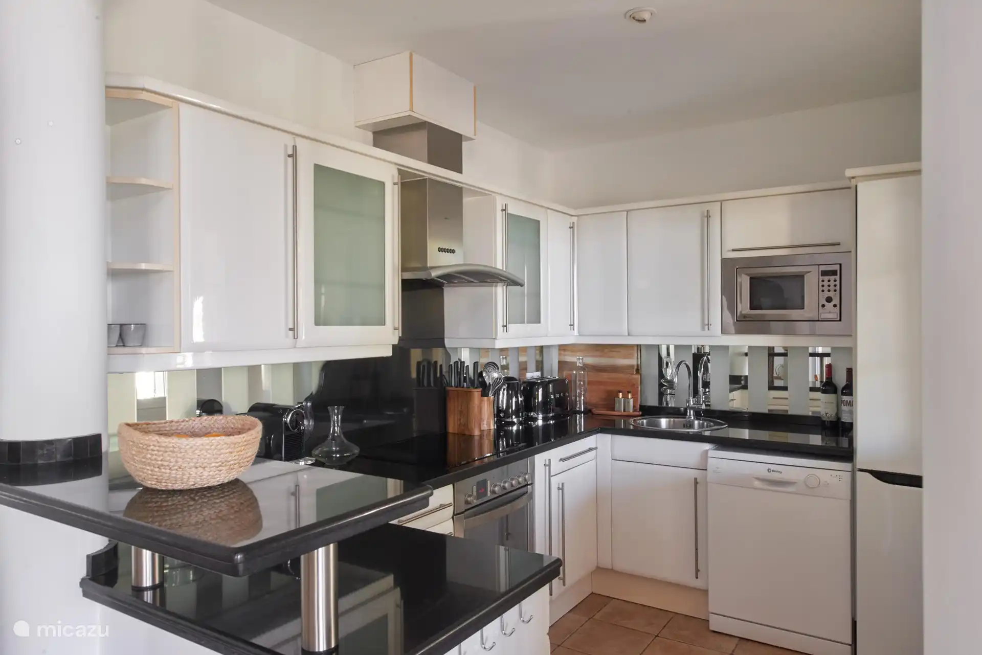 Cocina totalmente equipada.