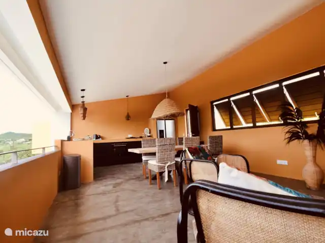 Villa Earth privé zwembad Ecoresort huren in Curaçao, Curacao-Midden, Boca St. Michiel - villa